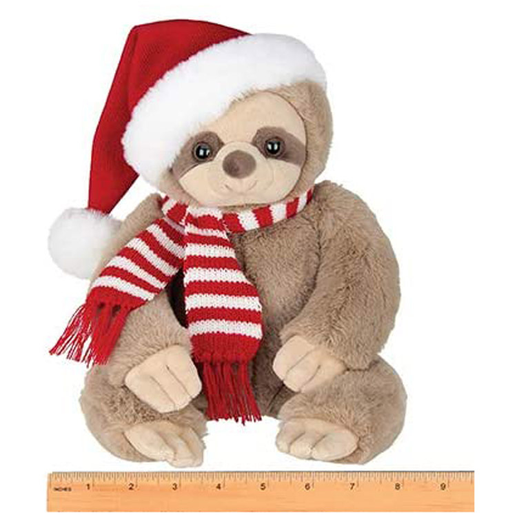အရောင်းရဆုံး ခရစ္စမတ် Plush Stuffed Soft Sloth တိရစ္ဆာန်အရုပ်အရုပ်
