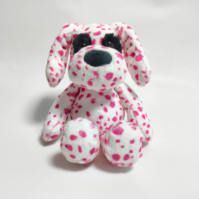 Fluffy Custom Plysj Mascot Dalmation Hund Myk kosedyr Fabrikk Engros Barn Gave Sittende Valp Leker