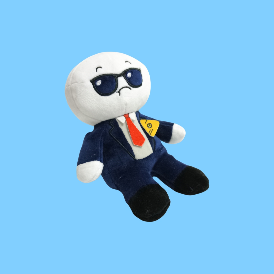 Mu&ntilde;eco personalizado de hombre esmoquin, juguete de regalo de felpa relleno suave