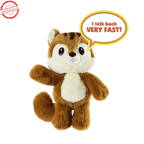 Mighty Mojo Talk Back Chipmunk Plush Anime Doll Ritenga Taonga Taonga Oro
