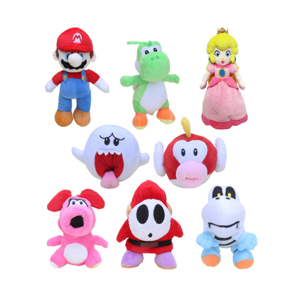 Claw Machine Dolls Crane Mahine အတွက် လက်ဆောင်အရုပ်များ အသုံးပြုရန် စက်ရုံမှ 7 လက်မ Plush Toys Stuffed Toy