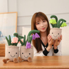 模擬植物ぬいぐるみ漫画ブルーベルの花のおもちゃの装飾