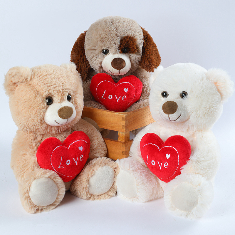 Boneka Ulang Tahun Kustom Boneka Kartun Boneka Beruang Mainan Anjing