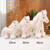 Poup&eacute;e en peluche personnalis&eacute;e, mascotte en peluche, jouet de cheval simul&eacute;
