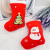 YD-BD012 Noel Maskot &Ccedil;orap &Ouml;zel Pet Hediye Toptan Fabrika Cızırtılı K&ouml;pek Oyuncak