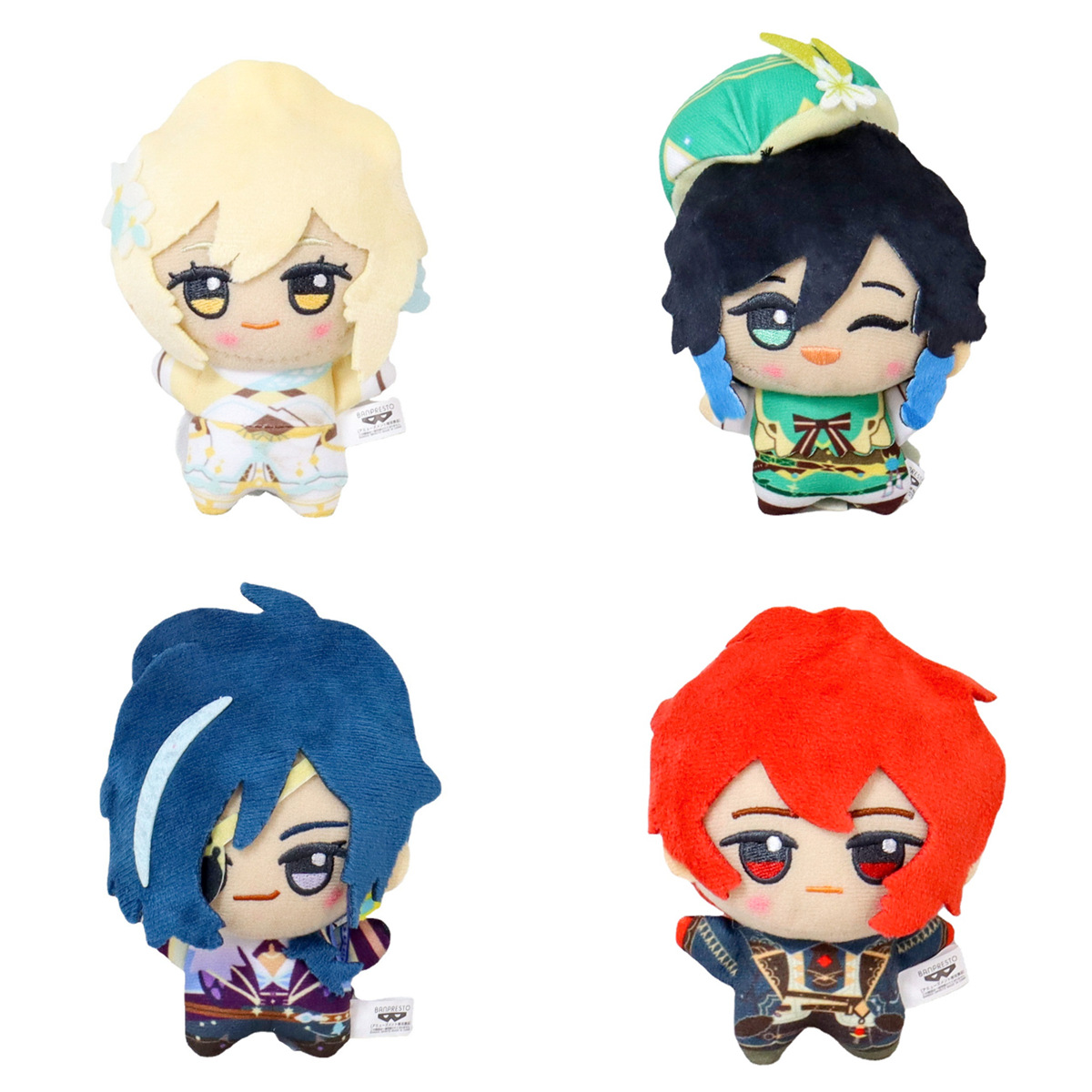 Genshin Animation Plush Stuffed Doll 10cm Cartoon Toy Keychain