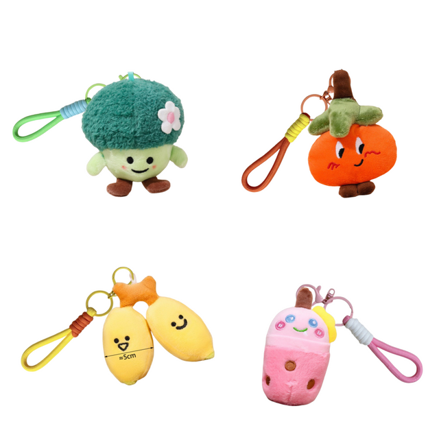 Jouet v&eacute;g&eacute;tal en peluche avec pendentif en corde tiss&eacute;e de qualit&eacute; sup&eacute;rieure, personnage personnalis&eacute;, 2025