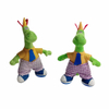 Maskot dinosaurus mewah boneka boneka boneka kado mainan hewan