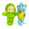 Seahorse Music myk plysj fylt med lette tilpassede Fisher-leker