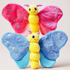 Butterfly Custom Plush Soft Dog Squeaky Nh&agrave; m&aacute;y b&aacute;n bu&ocirc;n Pet Chewy Đồ chơi