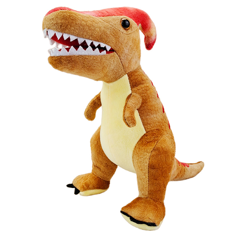 Angry Tyrannosaurus Toy Plush Stuffed Simulated Dinosaur Doll տղայի համար