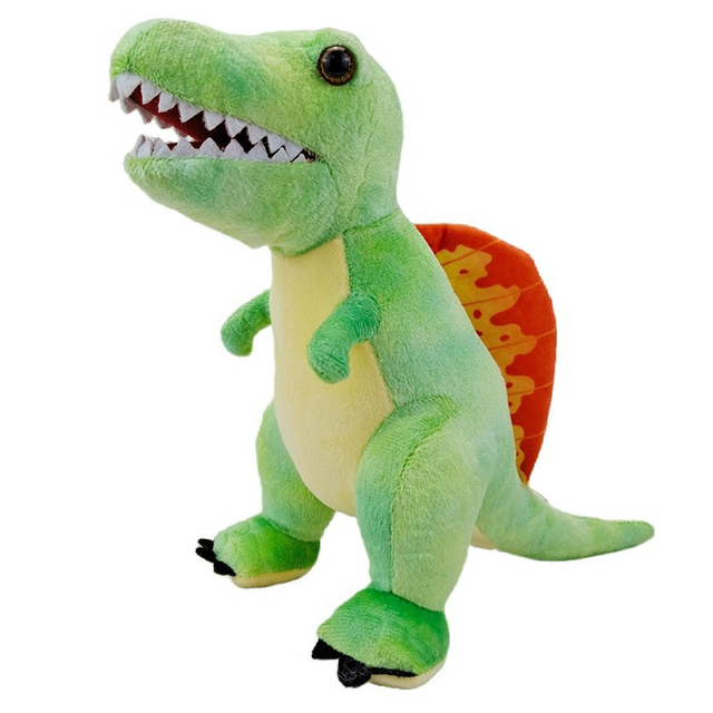 Pet plišasti polnjeni simulirani dinozavrici igrače za žvečilne točke za zabavo