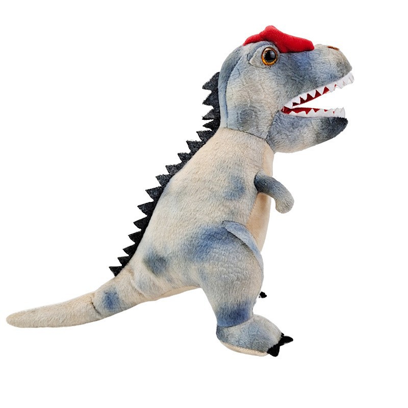 Mapambo ya Kipawa cha Toy ya Dinosauri ya Rangi ya Bluu Iliyojazwa