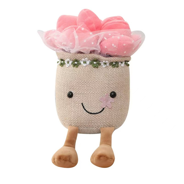 Creative Nuptialis Vadus saginati viverra Succulent Lace Bouquet Toy ornamento