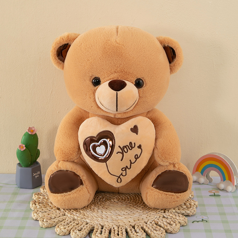 Boneca de pel&uacute;cia personalizada de alta qualidade, amor, urso de pel&uacute;cia, presente de dia dos namorados