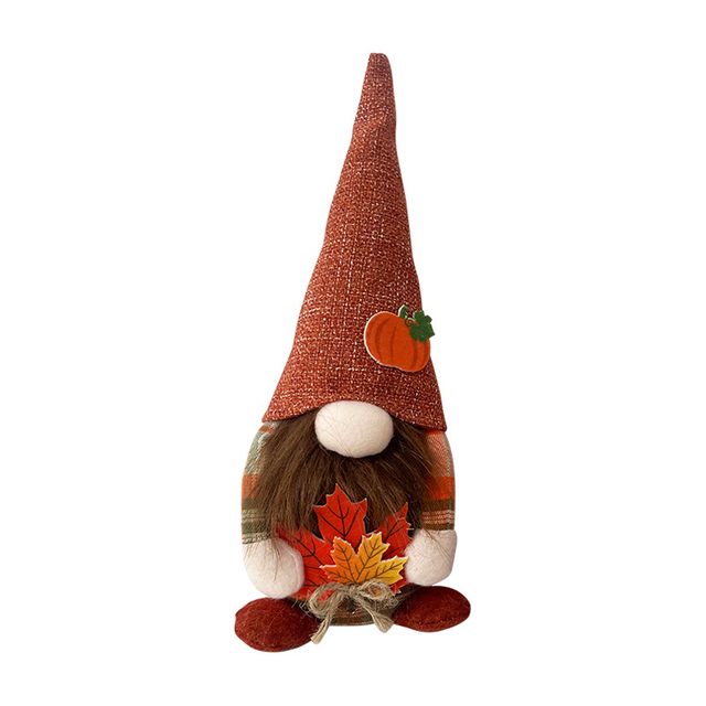 Harvest Festival plysj utstoppet Rudolf Toy Doll Thanksgiving Gave