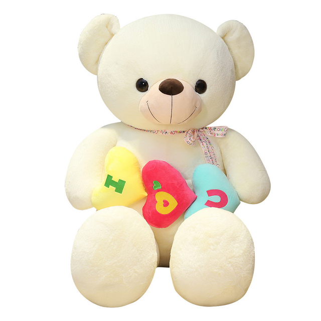 Hari Valentine yang mewah boneka cinta lembut Teddy Bear Toy Pillow