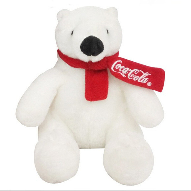Niestandardowa marka maskotka pluszowa wypchana kreskówka Polar Bear Toy Doll Prezent