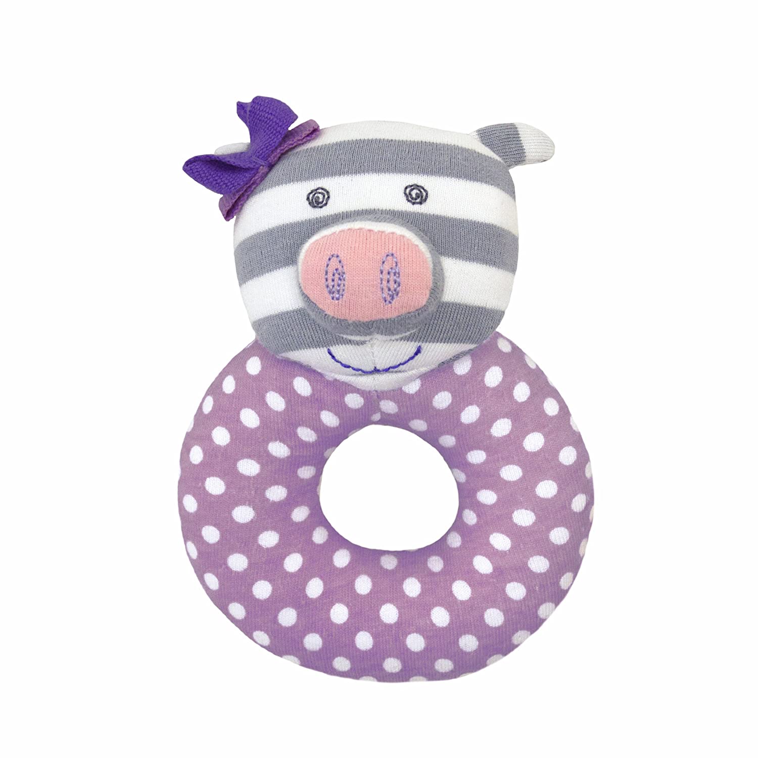 Mainan Mewah Lembut Bayi Mainan Hadiah CE Peti Deposit Keselamatan Bayi Stuffed Rattle
