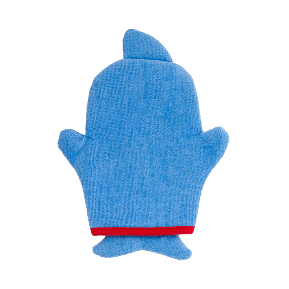Bath Mitt Baby Hand Puppet Animal Design Custom Cotton Towel Mittens