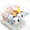 Baby Toy Set Plush Stuffed Cartoon Squeaky Hand Crank Child Sleeping Toys