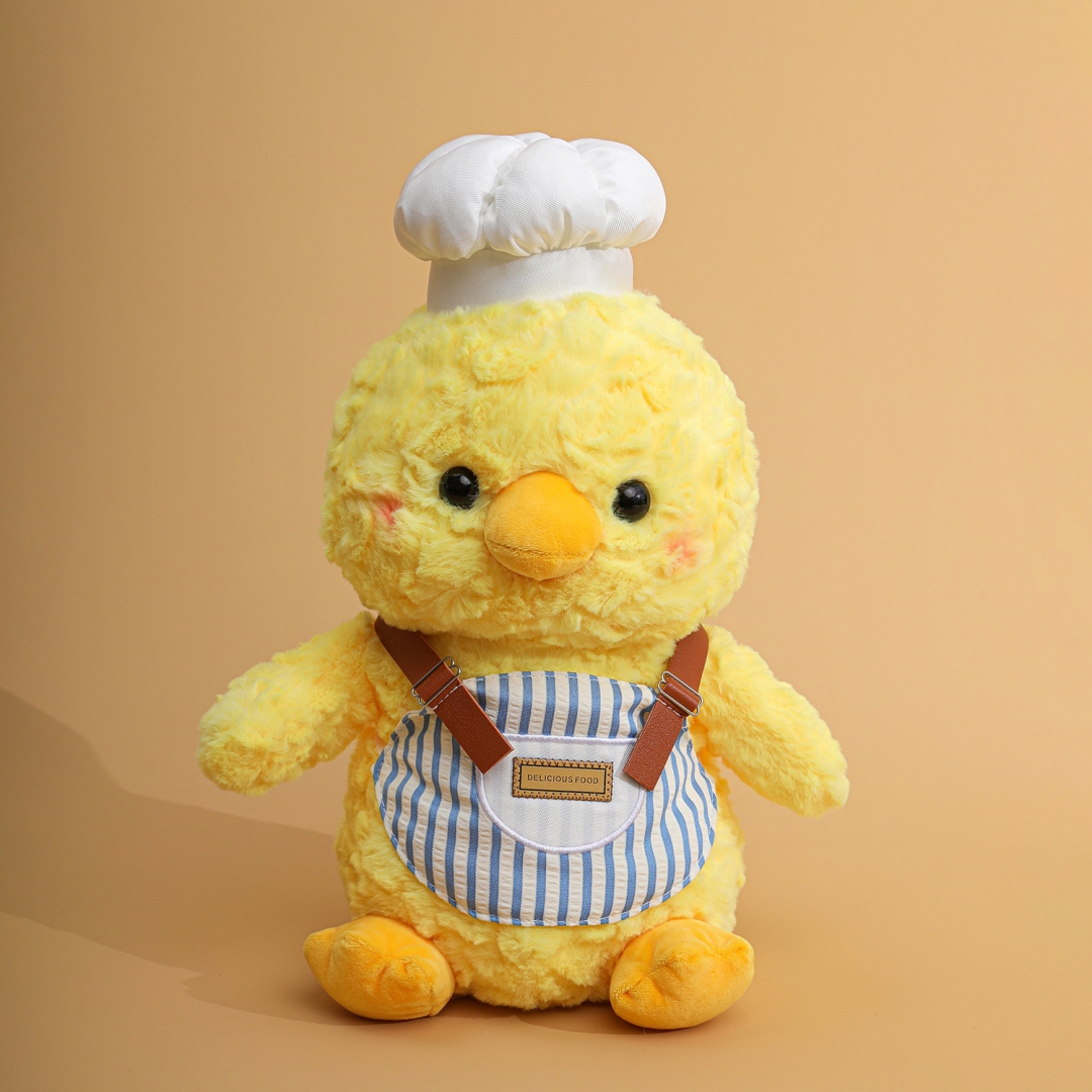 Niedliche Chef-Tier-Pl&uuml;schpuppen, weiche Stofftiere f&uuml;r Kindergeschenke
