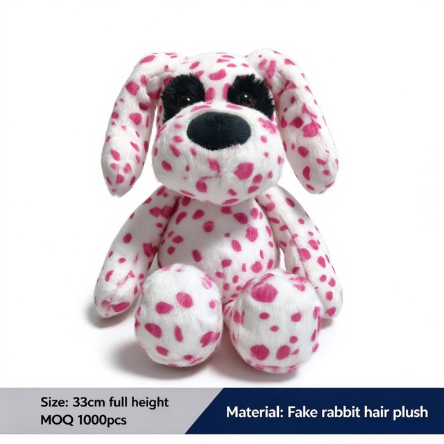 Đồ chơi b&aacute;n bu&ocirc;n đồ chơi trẻ em dễ thương Dalmation in h&igrave;nh con ch&oacute; l&ocirc;ng x&ugrave; đ&aacute;ng y&ecirc;u t&ugrave;y chỉnh