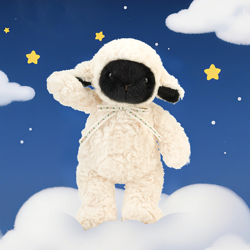 Baby Soft Toy Plush Stuffed Cute Sheep Custom Child Companion Doll
