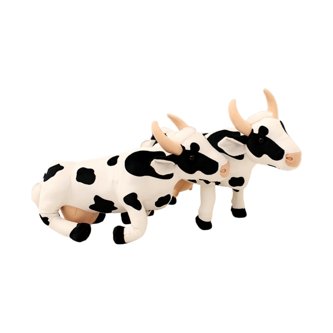 Melkkoei Plush Staande Diere Simulasie Pop Groothandel sagte opgestopte speelgoed